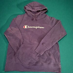Champion Authentic Athletic Blue Hoodie Size M